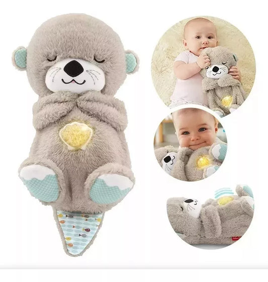 Nutria Peluche Que Respira Luz Y Sonido